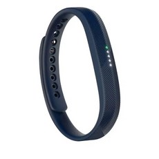Fitbit Flex 2 健康手環 - 極致輕巧，有型有色，健康時尚配件, 藍, 1個