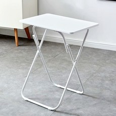 철제테이블 원형 접이식 철제 2인 테이블 야외 직경 60cm 원형 카페 접이식 60CM 녹, AP. 순수 화이트