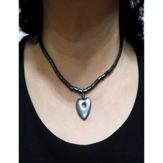 건강 자석팔찌 목걸이 게르마늄 마그네틱 팔찌줄, 자석목걸이 [J형], 1개