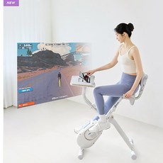 숀리 엑스바이크 E3 접이식 테이블 바이크 실내 자전거 메타 즈위프트 가정용 헬스 사이클, 고객 조립, 배송선택