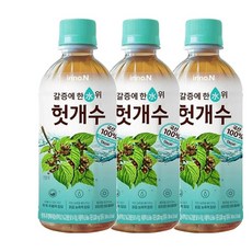 컨디션 수분충전 탕비실음료 헛개수 칼로리제로 340ml 3개, 1개