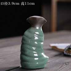 [모숭상]개인화 된 현대 간단한 꽃병 마른 꽃 수경 꽃 세라믹 탁상 인테리어 장식 유럽 스타일, 갈요 꽃병 스타일 11