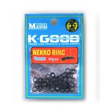 [패밀리낚시] 배스랜드 K-GOOD NEKKO RING 네꼬 링 루어, 1세트