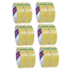 홀스파워 물레방아 테이프 리필 투명opp, 24미리(2개입), 6세트