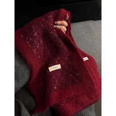 針織圍巾女 冬季高級感 百搭保暖 毛綫圍脖