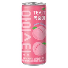 TEA:T 아이스티 복숭아, 60개, 240ml