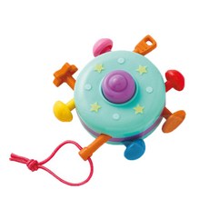 Weicker 唯可 People 彩色飛碟，寶寶觸覺玩具，色彩鮮豔，安全材質，輕巧便攜，激發好奇心, 色彩繽紛, 1個