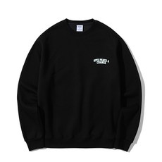 비에스래빗 맨투맨 티셔츠 2122 SMILE GPC CREWNECK BLACK