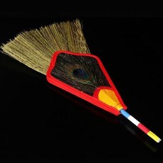 藏傳佛教用品 吉祥草羽毛扇, 一個眼