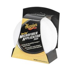 자동차 차량 셀프세차 왁스광택작업 극세사패드 스크래치제거