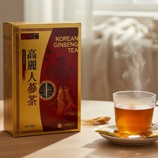 高麗元 隨身茶包 即溶式, 1個, 韓國高麗人蔘茶1盒, 100個裝, 3g
