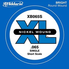 D'Addario Single Bass Xl 065 Short