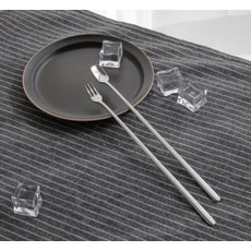 마켓마고 스푼 포크 3p 커피스틱, 모던카페 롱 스푼 3P