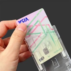 빈티지 주차증케이스 홀더, (가로)