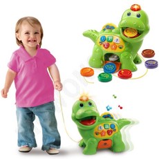 다이노먹이주기 돌아기 돌 18개월 멜로디 장난감 18개월장난감 소근육장난감, 1개