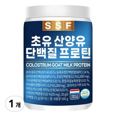 순수식품 초유 콜라겐 단백질 프로틴 쉐이크 1통(500g) 파우더 분말 가루 보충제, 500g, 1개