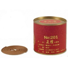 【禪圓】施美玉本色香 NO.201 正檀香四小時 小盤香 小香環 檀香 盤香 正檀香 台灣製 百年香舖, 1個, 單盒