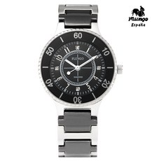 佛朗明哥 Flungo F840220 真鑽陶瓷腕錶-黑，經典時尚，展現個人品味與魅力