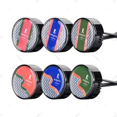 로베르타 차량용 방향제 세라믹 클립형 1＋1, 2개, 그린허브