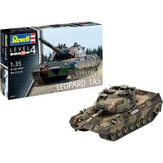 레벨 Revell 3320 Leopard 1A5 탱크 액세서리 도색되지 않음, 1개