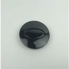 정시출고 품질보증 60X 62mm 63mm 휠 센터 캡 커버 엠블럼 (스포츠용 2.5인치), 02 glossy black, 01 for L R black silver