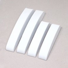 문콕방지 도어가드 4P 충격흡수 차량용 자동차 기스방지 스크래치 도어 엣지 몰딩 스펀지 보호패드, 화이트, 1세트