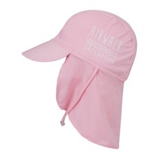 에어워크서프 아동 UV 자외선 차단 천수모 플랩캡, 1개, 핑크