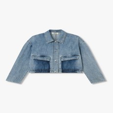 [백화점 홈쇼핑 정품] 보브 워싱 포켓 데님 점퍼7116255309