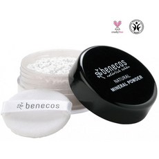 benecos 礦物蜜粉 控油定妝 柔焦妝感 無動物實驗 BDIH認證, 透明色, 1個