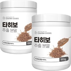 타히보 추출 분말 껍질 차 가루 + 사은품 증정, 150g, 2개