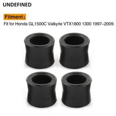 혼다 호환 GL1500C Valkyrie VTX1800 1997-2009 OEM 교체에 52489-MW3-305 4PCS 리어 서스펜션 고무 부싱