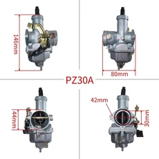 혼다 CG175 CG200 TMX XL 175-250cc 4행정 ATV 더트 바이크 PZ30 카뷰레터, 01 PZ30-A