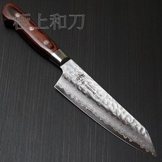 堺孝行 劍型三德菜刀 33層槌目大馬士革VG10鋼 (160mm/200mm) 日本進口, 1個, 劍形三德