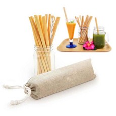 대나무빨대 10개 빨대솔 파우치 세트 ord+5608Lk