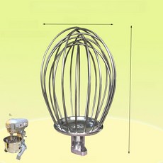 자동 머랭기 혼합기 블렌더 훅 반죽 반죽기휘퍼, B30 볼 4mm 10개, 기본 색상