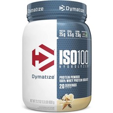 Daimatize ISO100 水解蛋白粉 美味香草, 600g