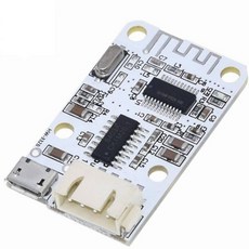 무선 블루투스 4.0 스테레오 오디오 수신기 모듈 디지털 사운드 라우드 보드 마이크로 USB 3W+3W 5V DC 아두이노용, 아두이노용 무선 블루투스 4.0 스테레오 오디오 수신기