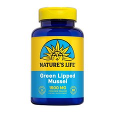 네이쳐스라이프 뉴질랜드 초록입 홍합 Green Lipped Mussel 초록홍합 90캡슐, 90정, 1개