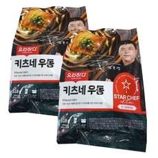 요리하다 키츠네 우동 아이스포장, 2개, 518g