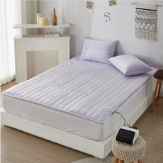 온수매트커버 전기장판 온열매트 커버 S Q, 레이즈 라일락