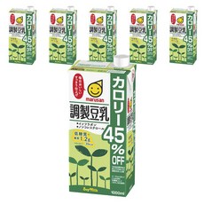 marusan 丸三 熱量減45%豆乳飲料, 6入, 1L