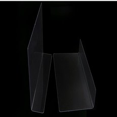 풍부몰 투명 칸막이 20x12cm 1P 일반형 l형투명칸막이