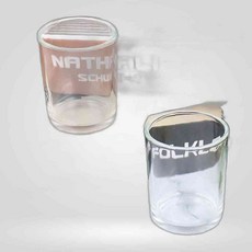 유리 캔들컵 70x85mm 파츠 자재 6개입 소모품, 본상품