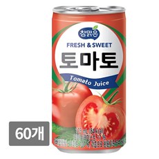 참맑은 토마토 음료 업소용, 175ml, 60개