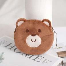 동물 동전 지갑 곰