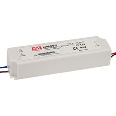 [ 민웰 LPV-60-24 ] 정품 파워서플라이 24V 60W 안정기 전원공급장치 전원장치 MEANWELL LED 파워, 1개
