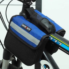 Klevsoure 自行車上管包, 1個, 中號包-藍色