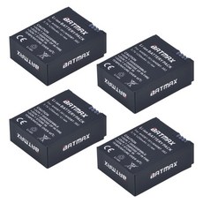 Go Pro Hero 3 3 + gopro3 gopro 3 Hero3 배터리 블랙 에디션 화이트 실버 에디션 HD 카메라 4 팩