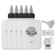 캠핑용 오일 디스펜서 HDPE 조미료 용기 120ml