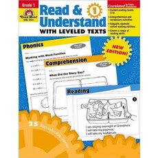 Read & Understand with Leveled Texts Grade 1, Evan-Moor Educ Publ